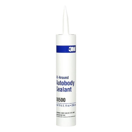 3M Sealant, 12.8 fl oz, Cartridge, White, Water Base, All Around Autobody 08500