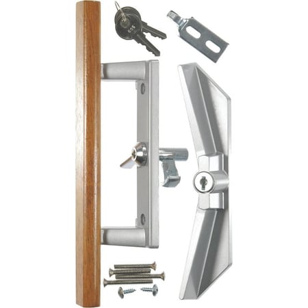 National Hardware PATIO DR HANDLE W/LATCH 349209V1363