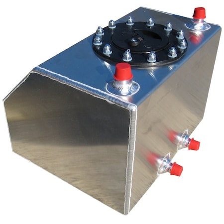 Rci FUEL CELL 10 Inch Length x 12 Inch Width x 8 Inch Height 4 Gallon Natural Aluminum 2040A