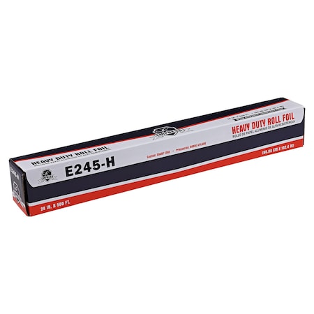 Empress Heavy Duty Roll Foil 24 in X 500' 90 gauge 1 Roll E245-H