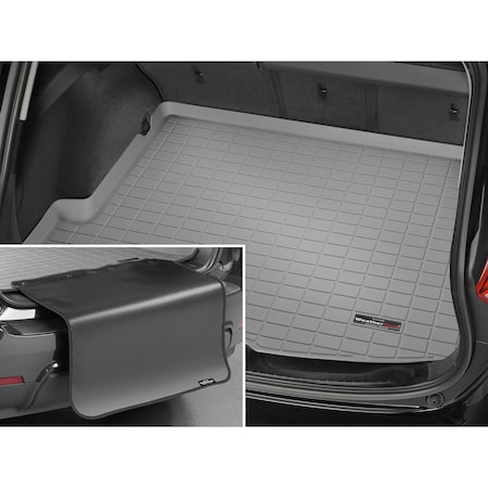 Weathertech Grey Cargo Liner With Bumper Protector, 2025 Cadillac Escalade IQ 421841SK