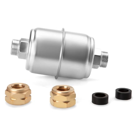 Fleetguard Fuel Filter, In-Line, 5/8"-24 FF5077