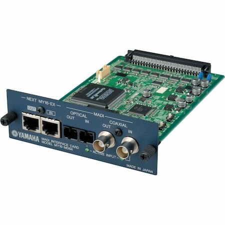 Yamaha 16-CH, MADI I/O CARD MY16MD64