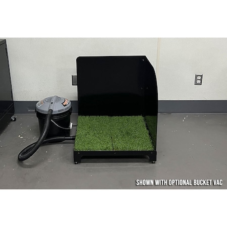 K9 Kennel Store 2ft X 2ft Quick N Clean Potty Station W/Pee Guard 2X2PS-PG