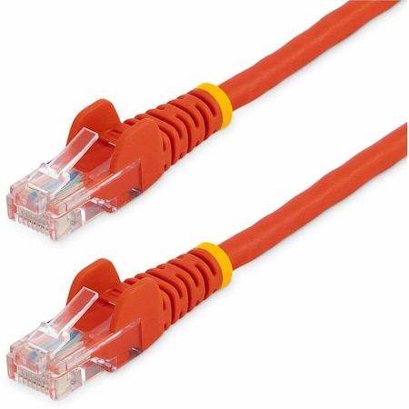 Startech.Com 25FT RED SNAGLESS CAT5E UTP PATCH CABLE 45PATCH25RD