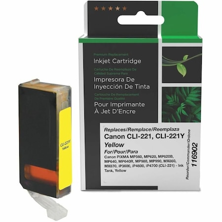 Clover Imaging Group Imaging Remanufactured Yellow Ink Cartridge 116902