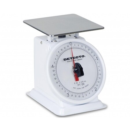 Razoredge 5.75 x 5.75 in. Top Loading Rotating Dial Scale with Stainless Steel- 5 lbs RA3359169