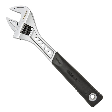 Proferred 10" Tiger Paw Adjustable Wrench w/Padded Handle, Matte Finish T06004