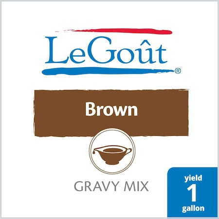 Legout Brown Instant Gravy Mix, 13.29 Ounce 84129466