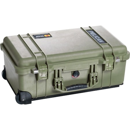 Pelican Olive Drab Green Protective Case, 22"L x 13.81"W x 9"D 1510