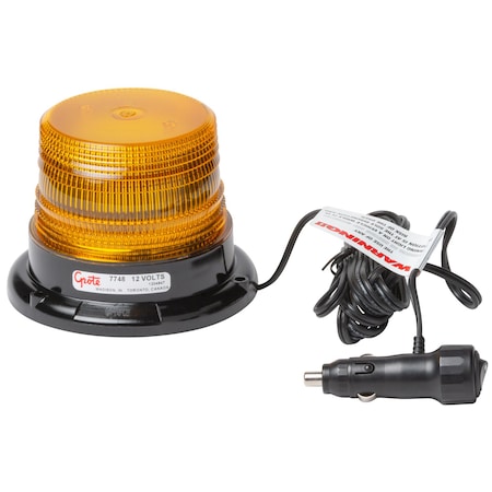 Grote Strobe Light, Amber, 12V DC 77483