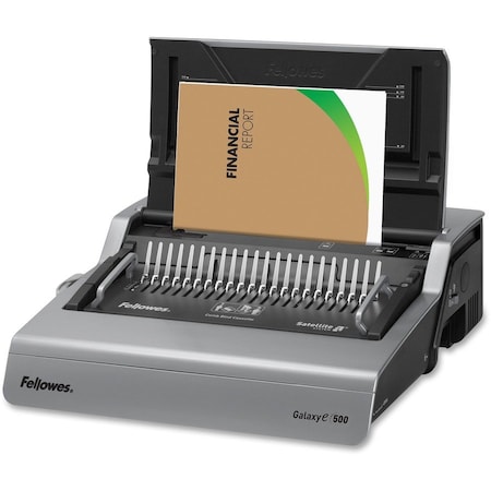 Fellowes Binding Machine, Comb, Gray 5218301