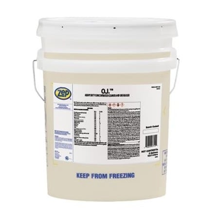 Zep Degreaser, 5 Gal Pail, Liquid, Orange 77135