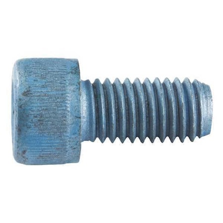 Keep-Fill M5-0.80 Socket Head Cap Screw, Flat, Blue Phosphate Steel, 40 mm Length UST194855