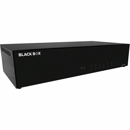 Black Box BLACK BOX KVM Switch, NIAP 4.0 Certified - 8-Port, Dual-Monitor, DVI-I, CAC KVS4-2008DX