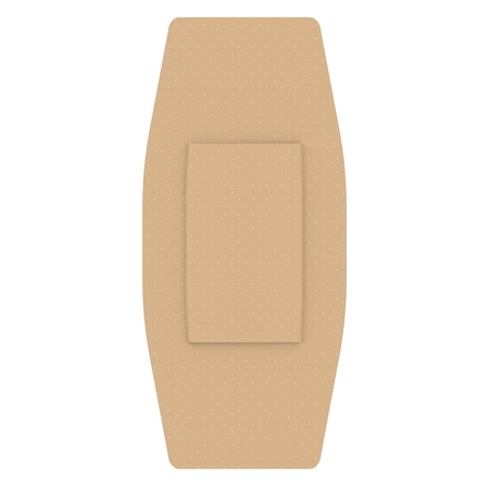 Dynarex Sheer Plastic Adhesive Bandages - Sterile, 2"x4 1/2", 1200PK 3634