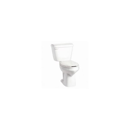 Mansfield Complete Toilet Alto Pro-Fit 3 ADA Compliant 1.28 gal White Elongated White 4137CTK