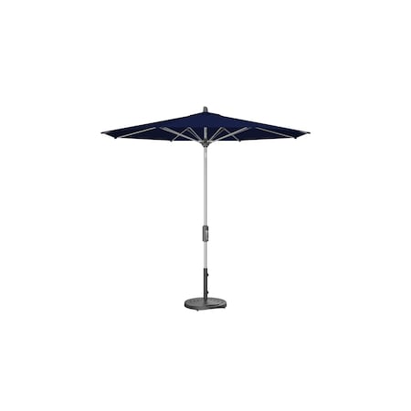 Treasure Garden 9 ft Patio Umbella, aluminum, fiberglass ribs, outdoor, Navy UM840-SS 5439 Navy