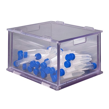 Poltex Lab Storage System, Clear, 8 7/8 in L BTSYSDWR795