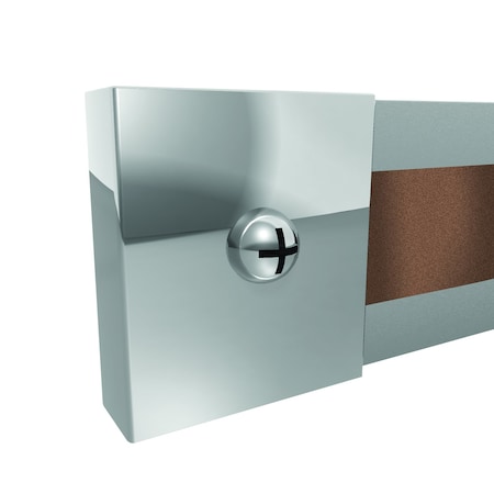 Ghent Maprail End Stop 2-Count 1" ES-1