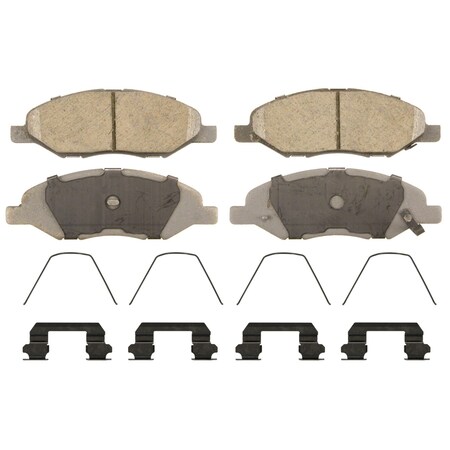 Wagner Brakes Disc Brake Pad Set-QC1345 QC1345