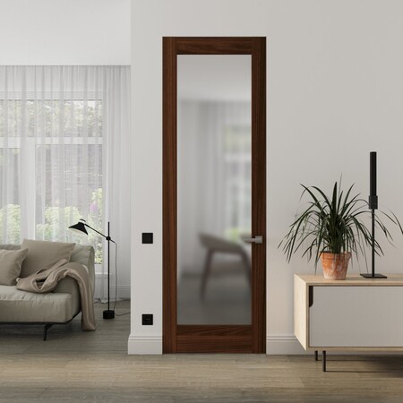 Sartodoors Hidden Door Planum 2102 36x96 Solid Core Modern Interior PLANUM2102MF-CA-36x96-LH-I