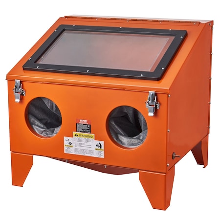 Vevor 40 Gallon Sandblasting Cabinet Benchtop Cabinet with Blasting Gun 4 Nozzle SBC150