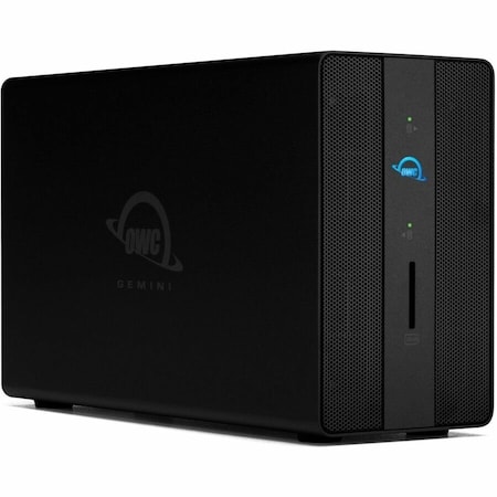 Owc 24.0TB GEMINI ULTRA X6 - THUNDERBOLT (USB-C) DOCK AND DUAL-DRIVE SSD RAID EX OWCTB3GMA6X24