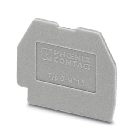 Phoenix Contact D-MT 1 5 End cover length: 22 mm width: 3100321