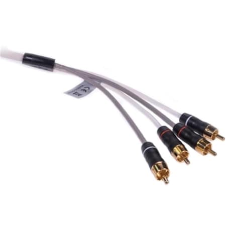 Sonic Boom FUS-010-12618-00 6 ft. 4 Way Twisted Shielded RCA Cable SO3207979