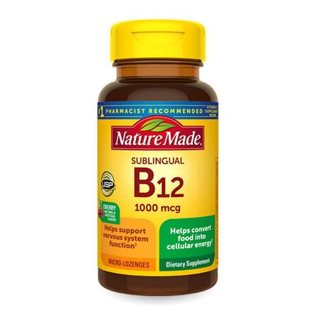 Pharmavite Vitamin B12, 1000mcg, Sublingual, 50PK 31604027179