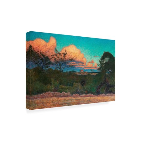 Trademark Fine Art Outdoor Canvas Art - Marcus Jules 'Swelling Skies' Wall Art for Patios, or Gardens GRL00815-OC2232WR