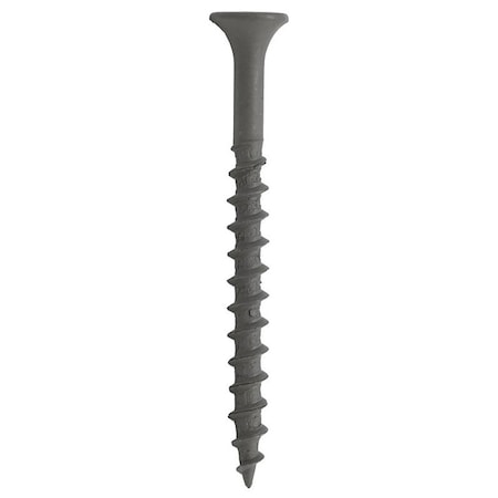 Pro-Fit Deck Screw, #9 x 3 in, Combination Phillips/Slotted Drive 281179