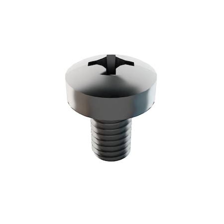 Zoro Select M3-0.50 x 5 mm Phillips Pan Machine Screw, Plain 18-8 Stainless Steel, 25 PK 31-PMP-3-5