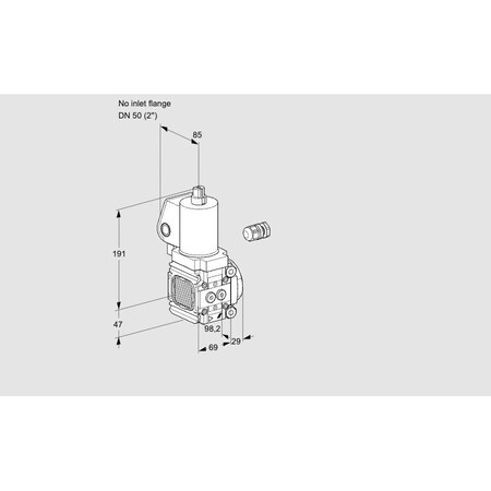 Honeywell Kromschroder VAS2-/50R/NWSL KS88018700