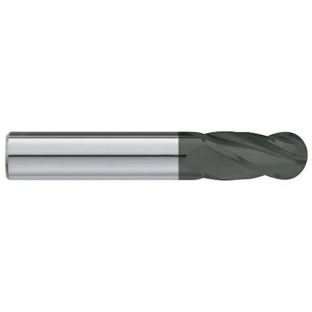 Garr Tool End Mill, Ball End Center Cutting Standard Length, Series: 310D, 3/64 in Cutter Dia 15028