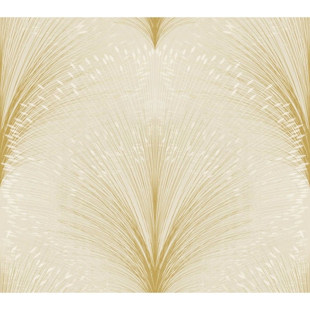 York Wallcoverings Papyrus Plume Beige Wallpaper OI0681
