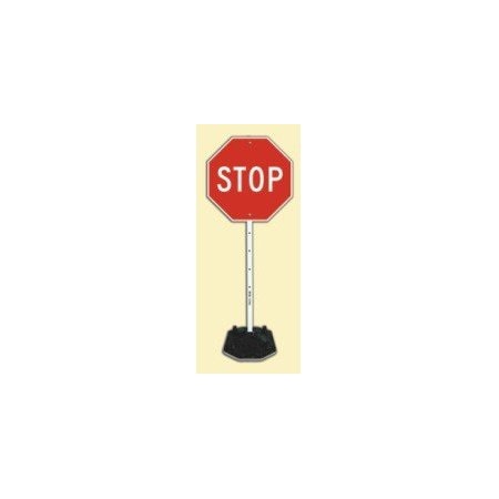 Accuform PORTABLE STOP SIGN KIT 24 in  X 24 in FRR900