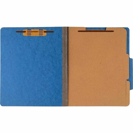 Acco Acco Brands- Inc. ACC15026 Classification Folders- 3in. Exp- Letter- 2 Partition- Sky Blue A7015026