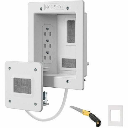 Mount-It TV Recesd Cbl Cnclr MI-7284