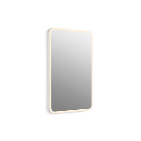 Kohler Essential Ultrabright 22" x 34" rectangular lighted mirror 38023-NA
