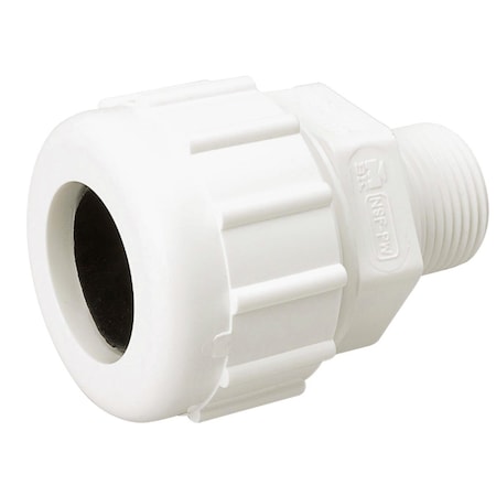 B & K 1/2'' Compression x 1/2'' MIP PVC Union Adapter 161-103