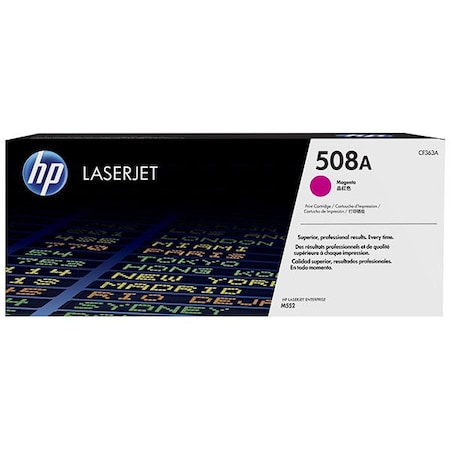 Hp 508A (CF363A) Magenta Original LaserJet Toner Cartridge (5,000 Yield) CF363A