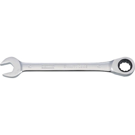 Dewalt Ratcheting Combination Wrench, 17MM DWMT72305OSP