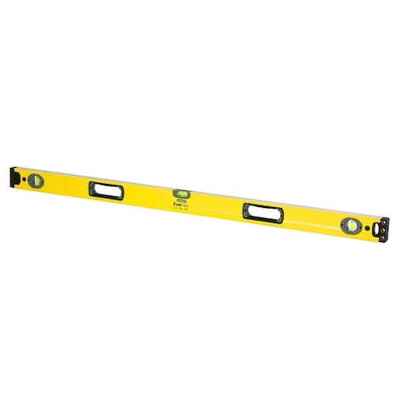 Stanley FATMAX 1-PIECE NON-MAGNETIC BOX BEAM LEVEL, 48 IN L, 3 VIALS, ALUMINUM, (1) LEVEL 43-548