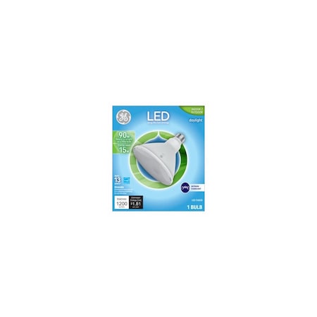 Current LED Indoor/Outdoor Floodlight, PAR38, Daylight, Medium Base, 15 Watts 93130318