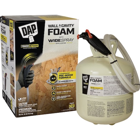 Dap Wall & Cavity Foam with Widespray Applicator Kit 323 Board Ft. 7565000353