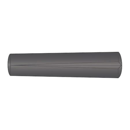 Huyett DIN 1471 Metric Grooved Pin, Low Carbon Steel, 3 mm Dia x 2.96 mm Small End Dia x 20 mm Length GPM-030-020-71