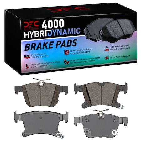 Dfc 4000 HybriDynamic, Disc Brake Pad Set,  4000-1901-00