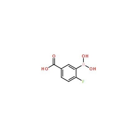 Ak Scientific 5-Carboxy-2-fluorophenylboronic acid (25g), CAS 874219-59-7 V1916-25g